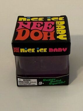 NeeDoh Nice Ice Baby Purple